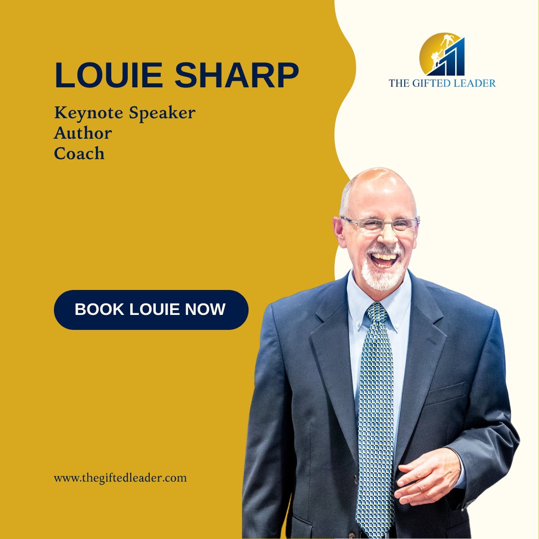 Whether you have a group of 5 or 500, men or women, young or old, Louie can customize a presentation to fit your organization's needs. 
Are you ready to book Louie for your event? Email him at info@thegiftedleader.com
#speaking #keynotespeaking  #keynotespeaker #publicspeaking