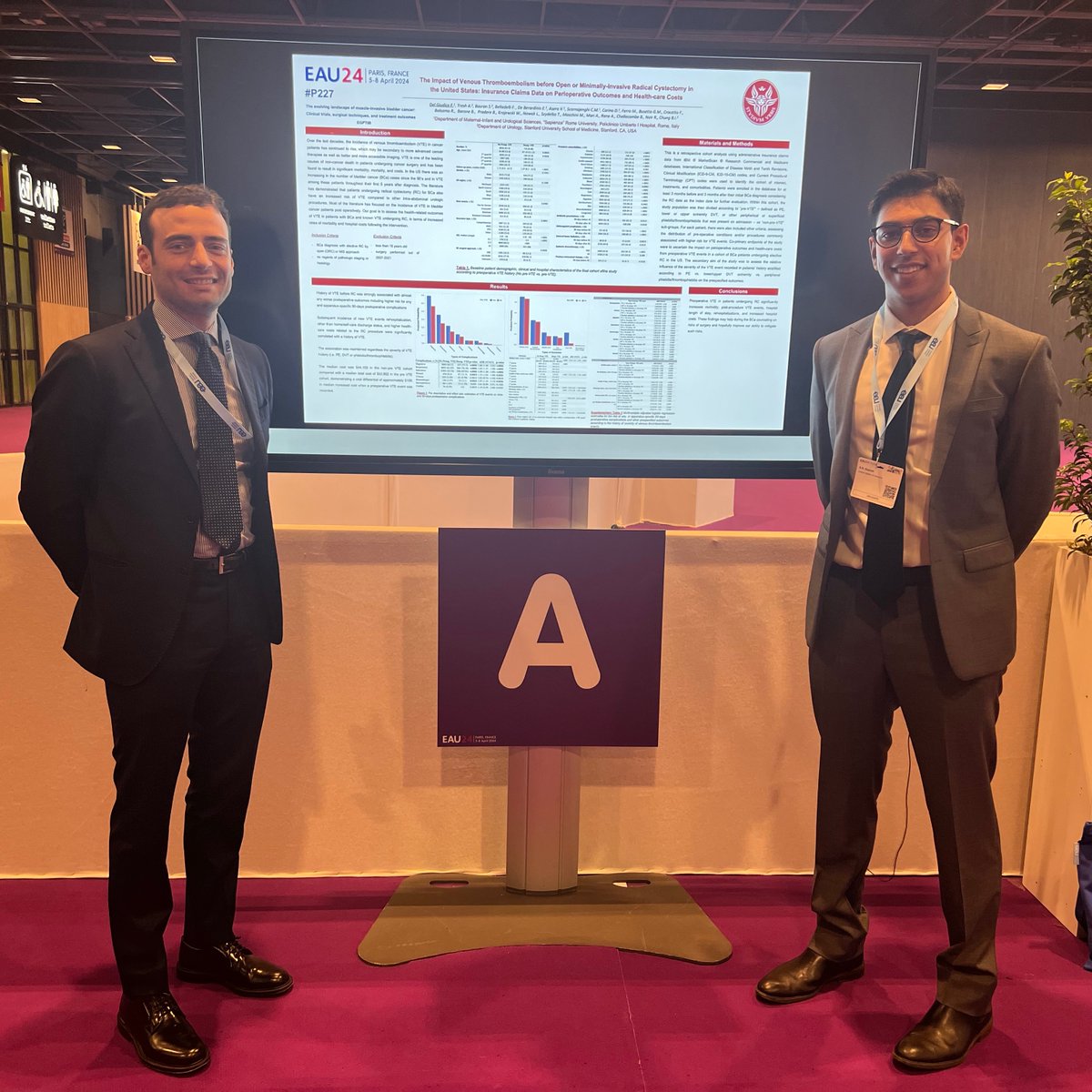 Satvir Basran (@satvir_basran) on Twitter photo Great experience at #EAU24 presenting our work on the impact of VTE in patients undergoing radical cystectomy. Special thanks to <a href="/f_delgiudice/">Francesco, Del Giudice</a>, <a href="/DrBenjaminChung/">Benjamin Chung</a>, and <a href="/StanfordUrology/">Stanford Urology</a> for this opportunity. Great experience at #EAU24 presenting our work on the impact of VTE in patients undergoing radical cystectomy. Special thanks to <a href="/f_delgiudice/">Francesco, Del Giudice</a>, <a href="/DrBenjaminChung/">Benjamin Chung</a>, and <a href="/StanfordUrology/">Stanford Urology</a> for this opportunity.