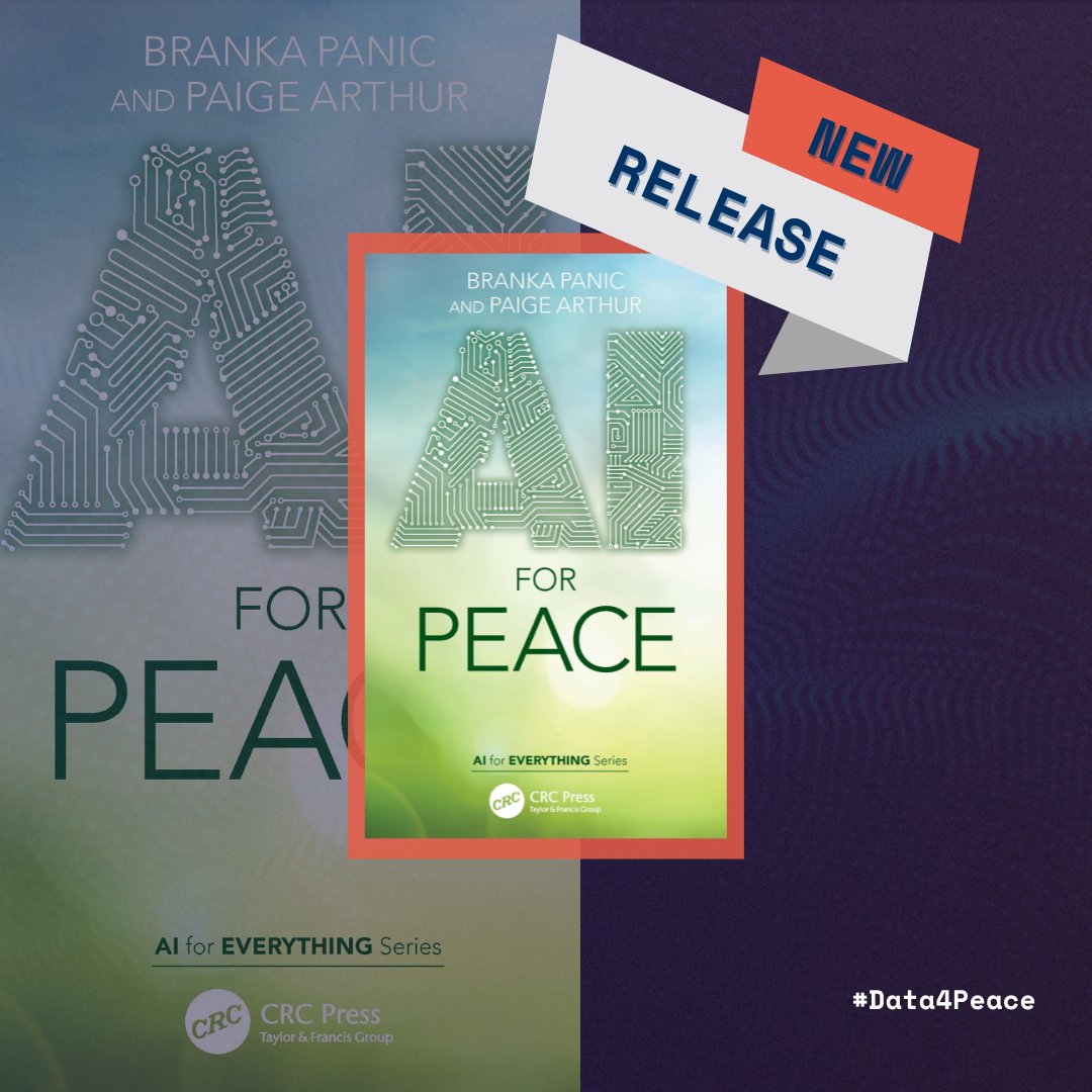 🤔 Can Artificial Intelligence (#AI) be used for good? 📚 #AI4Peace by @Branka2Panic and Paige Arthur explores the use of AI for #peacebuilding, including combatting hate speech and analyzing the effects of #ClimateChange. 💡 Learn how AI can create a more inclusive future ⬇️…