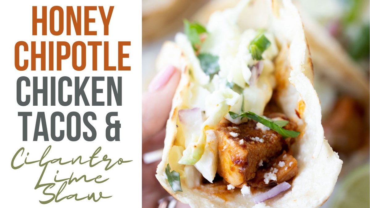 Who's ready for Taco Tuesday?! Try this delicious Honey Chipotle Chicken Taco recipe!! #haveaplant  hungryhobby.net/honey-chipotle…