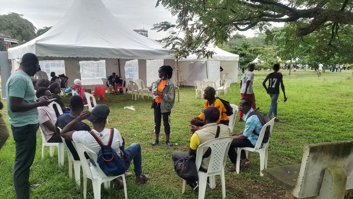 We joined @KisumuCountyKE for   Day 1 of the FiSH FIESTA celebrations  in kisumu 🎉 
As a cultural exhibition event, it provided an opportunity to engage attendees on SGBV and HIV infections prevention
#KisumuMyPride 
#wearehedso 
#educateeradicate