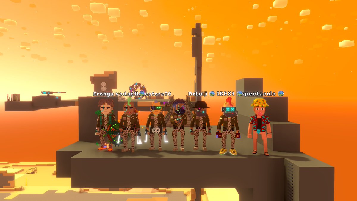 That was a cool 1st combat session in The Lost Desert #PvP! Thanks to everyone who could join and play today! Few really cool events are coming up! Stay tuned! 
LFG #DesertSquad 🤘

twitter.com/i/broadcasts/1…

#sandfam @TheSandboxGame @TSBCreators