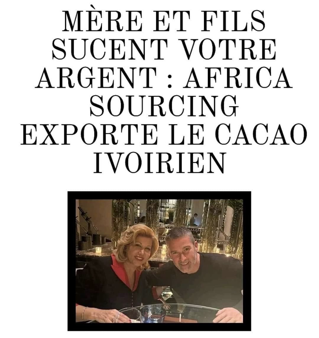 FarafinaW's tweet photo. 🚨🇨🇮#CIV225 Hum @dominiqueouat et son fils Loic Folloroux s’enrichissent sur le dos de nos planteurs. A quand la fin de cette hémorragie? https://t.co/qXPSmdE7sE