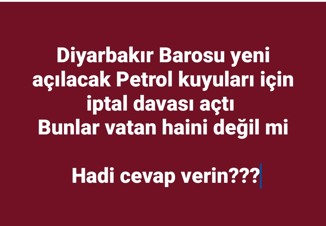 Diyarbakır Barosu Son dakika Devlet Bahçeli Recep Tayyip Erdoğan VATAN Gazze Petrol