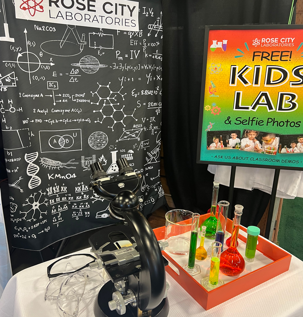 Come see us this SAT &amp; SUN April 27 &amp; 28th
FREE ADMISSION - We will feature:
• Discounts on DIY KITS!
• Water Quality Wellness
• Kids LAB Photo booth
• Fun Swag &amp; More!
This is a great event for everyone!

clarkpublicutilities.com/event/home-gar… 

#rosecitylabs
#waterqualitytest