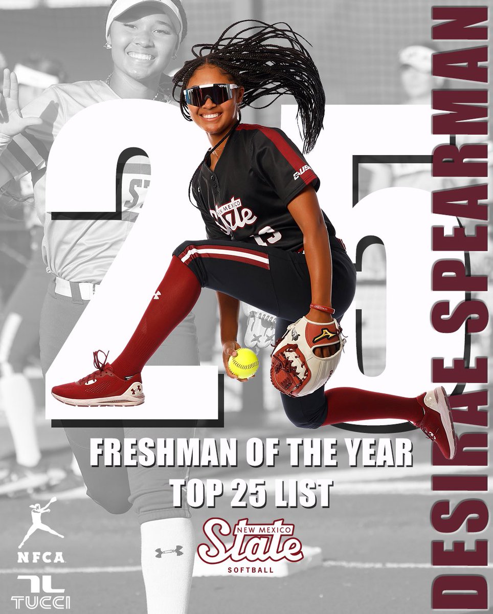 She’s gonna need a bigger trophy case… 🏆 @DesiraeSpearman becomes the first Aggie since 2021 to be named to the prestigious list #AggieUp | #NoLimitsOnUs