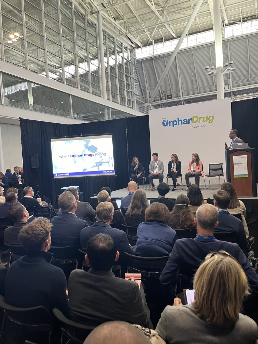 We were honored to be part of @OrphanConf and join conversations driving real change for the #raredisease community 🙌When we come together, we make strides towards a brighter future for those affected by rare diseases. #WorldOrphanUSA #orphandrugs