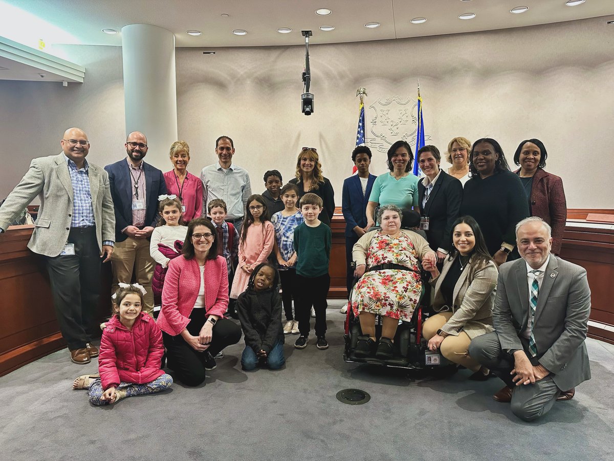 OHS_CT's tweet photo. If our office seems a bit younger today it’s not because of early recruitment but because our staff brought in their littles to visit for #BringaChildtoWorkDay”. Thanks to @SaudAnwarCT & State Rep Cristin McCarthy Vahey for visiting with us at the the State Capitol. https://t.co/mfYBxinaTI