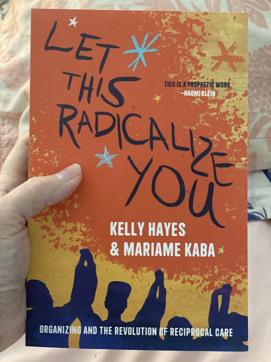 If what you feel like what you’re seeing is radicalizing you: Let it. As a next step, I highly recommend reading the fabulous book “Let This Radicalize You” by activists @MsKellyMHayes and @prisonculture. The link to purchase it is in @MsKellyMHayes’ Twitter bio.