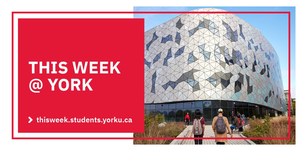 This edition of This Week @ York features several important announcements including a Cross-Campus Capstone Classroom information session, resumé and cover letter writing webinar, study permit Q&A session and more! Catch up on every edition ➡️ thisweek.students.yorku.ca | #YorkU