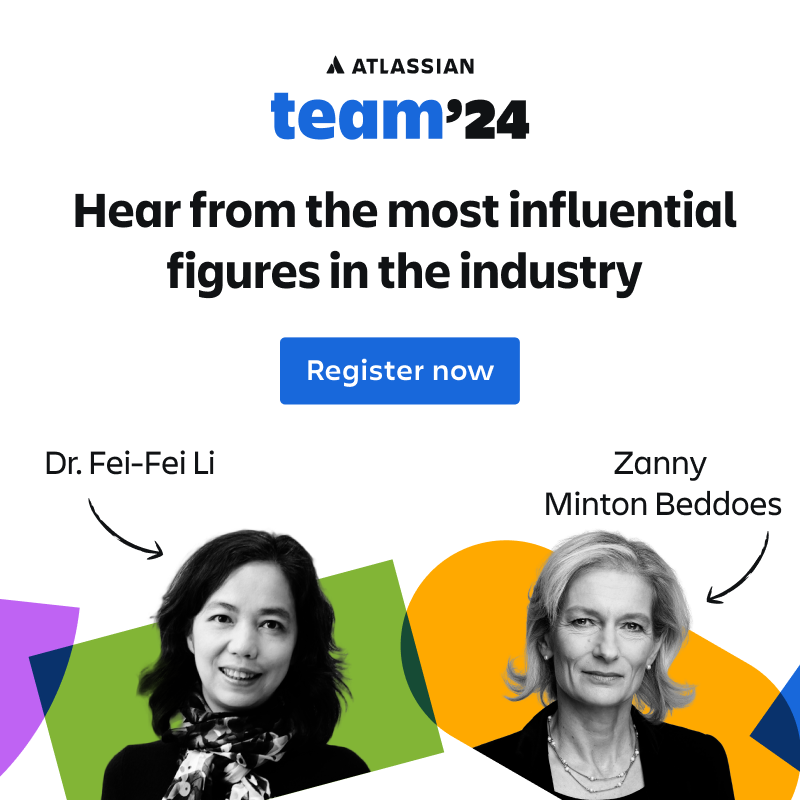 We're excited to announce that @drfeifei, renowned AI expert and 'Godmother of AI', and @zannymb, editor-in-chief of The Economist, will join us onstage at Team '24 live in Las Vegas April 30 - May 2! Don't wait - get your pass now: bit.ly/4bbYUtc
