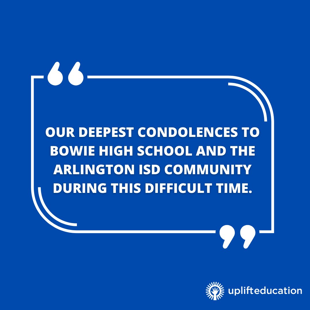 Our hearts go out to all those affected by the recent tragedy at Bowie High School. As a community, we stand with you in solidarity, offering our support, strength, and love. #bowiehighschool #Arlingtonstrong