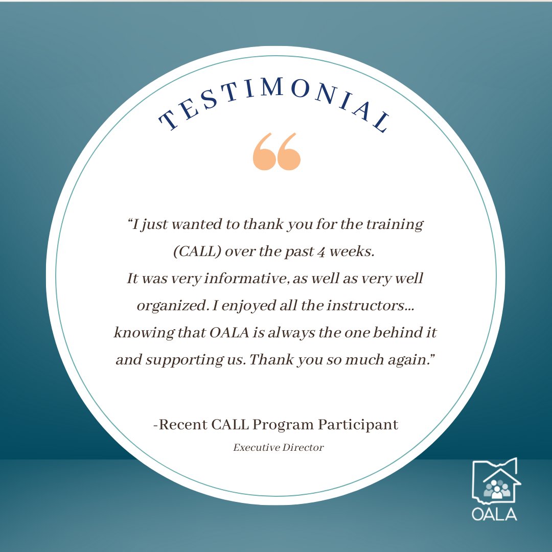 To learn more about one of the great #OALA programs visit: loom.ly/zdbYWmk
#assistedliving #seniorliving #testimonial