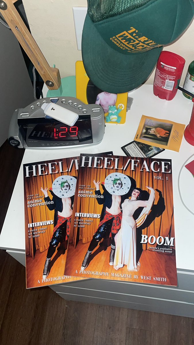 I’ve literally only got TWO copies of HEEL/FACE VOL. 1 left! Working hard to get Vol. 2 out next month! Grab a copiy, support independent art AND physical media! 1800WESTSMITH.BIGCARTEL.COM