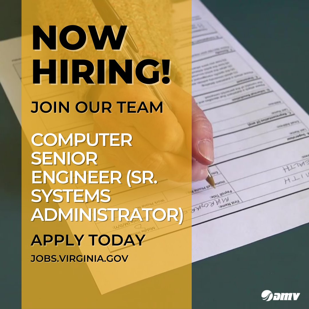 Are you #DrivenToServe? Be part of something bigger. We are hiring! Take the opportunity to join our dynamic team. Apply today or share this post with your network. ow.ly/GNyi50RoiVf