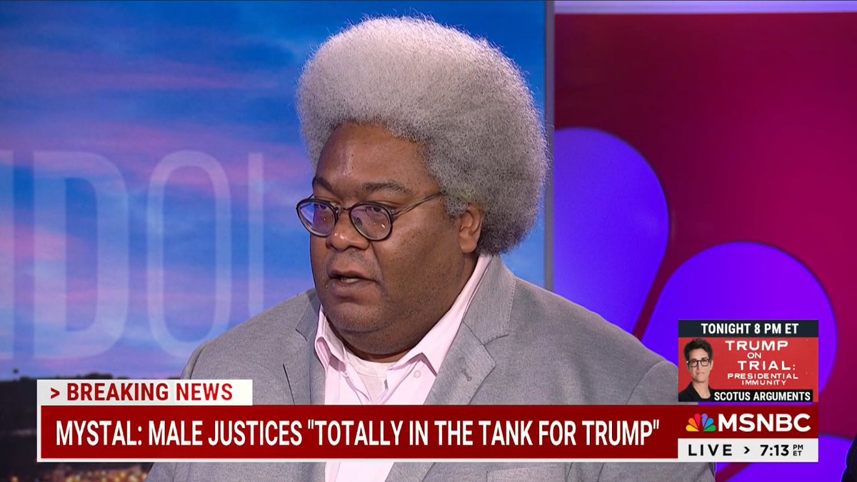 💥@ElieMystal: 'The Supreme Court has exposed itself as a partisan institution full of hacks that will do everything in their power to protect Trump and make sure a Republican is elected—not just in the next election—but in every election going forward.'