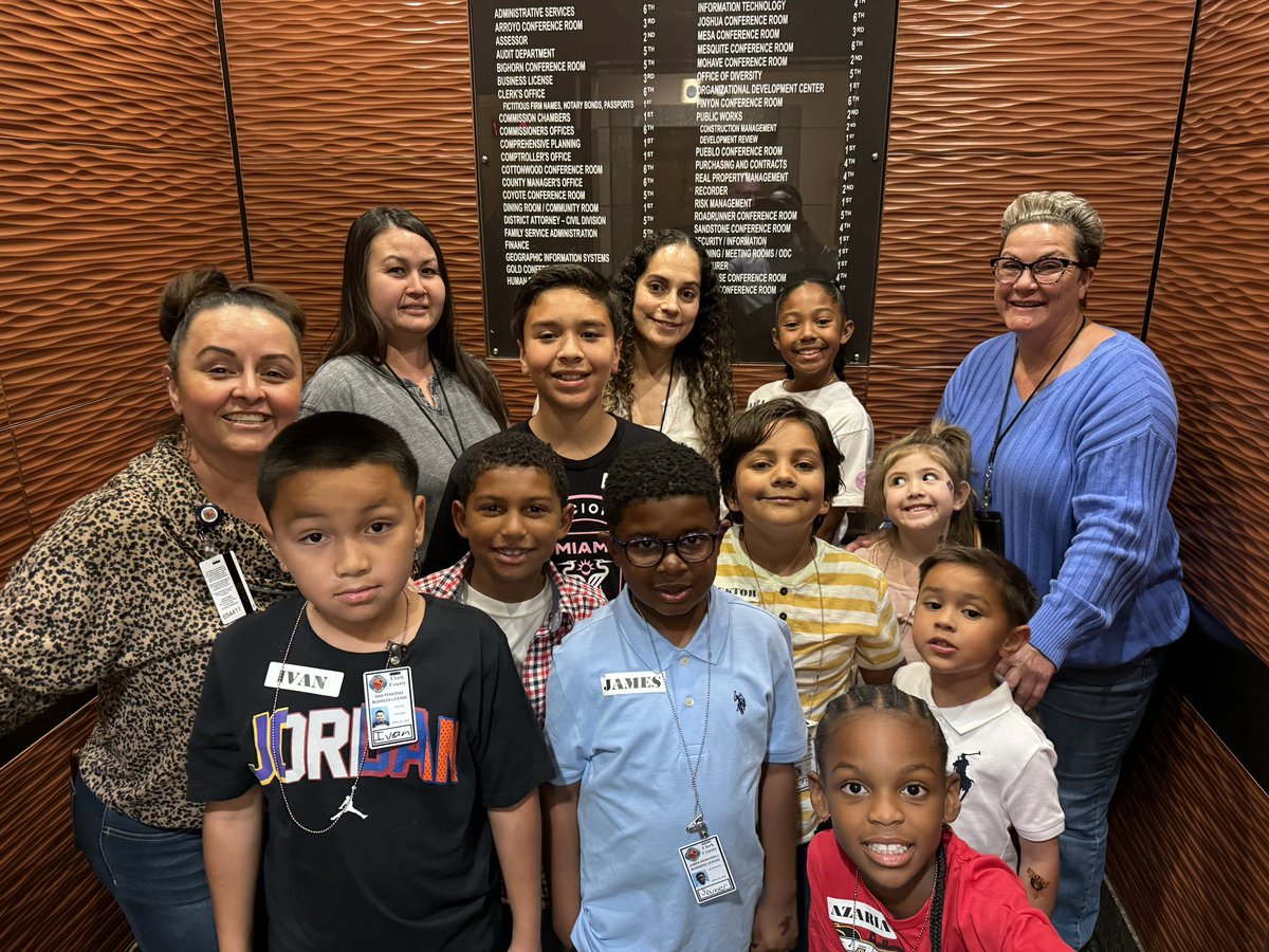 It’s National Bring Your Child to Work Day! Take a look at the young Business License crew at #ClarkCounty.

We ran into them in the elevators and they were very excited to learn what their parents do and how their role serves the community. 📝