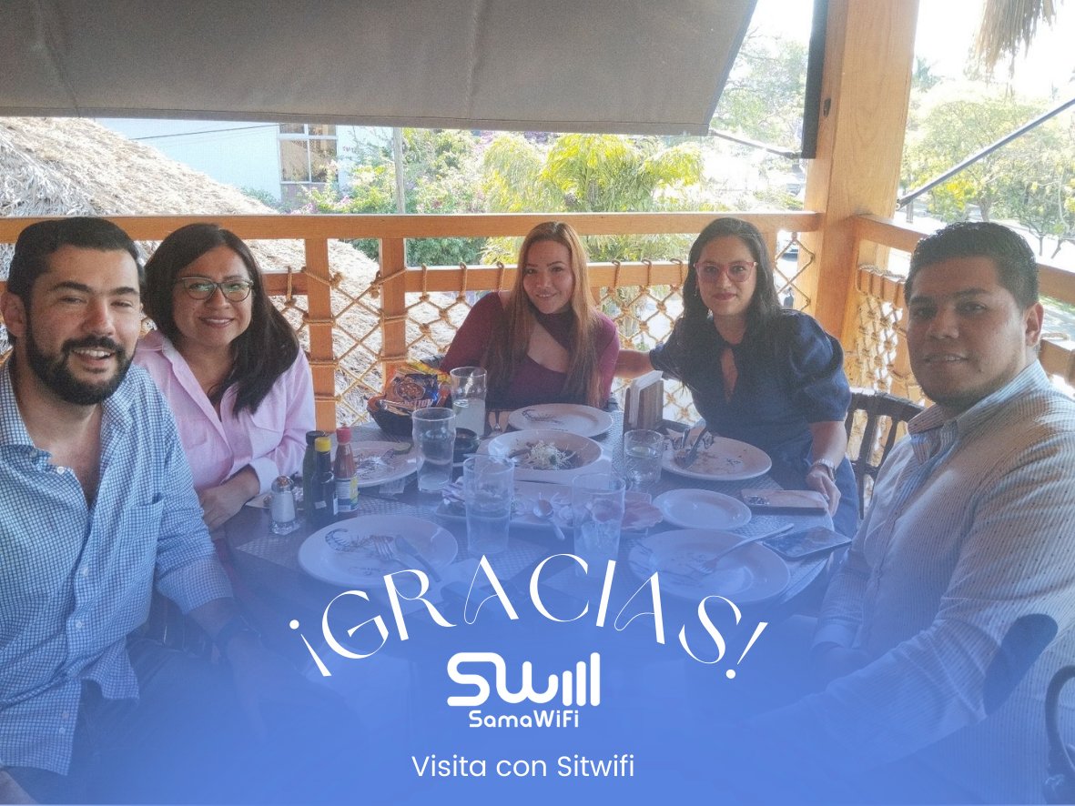 📶 ¡Conectados más que nunca!
Trabajando juntos #SAMAWIFI y <a href="/SITWIFI/">SITWIFI</a>