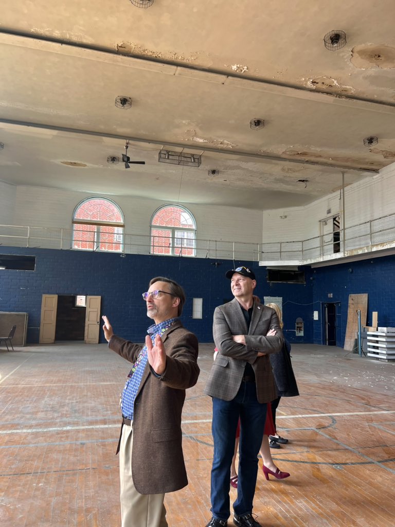 Today I had the pleasure of touring the beautiful Rose Rent Lofts and getting an update on the progression of the old Central Junior High School project.
