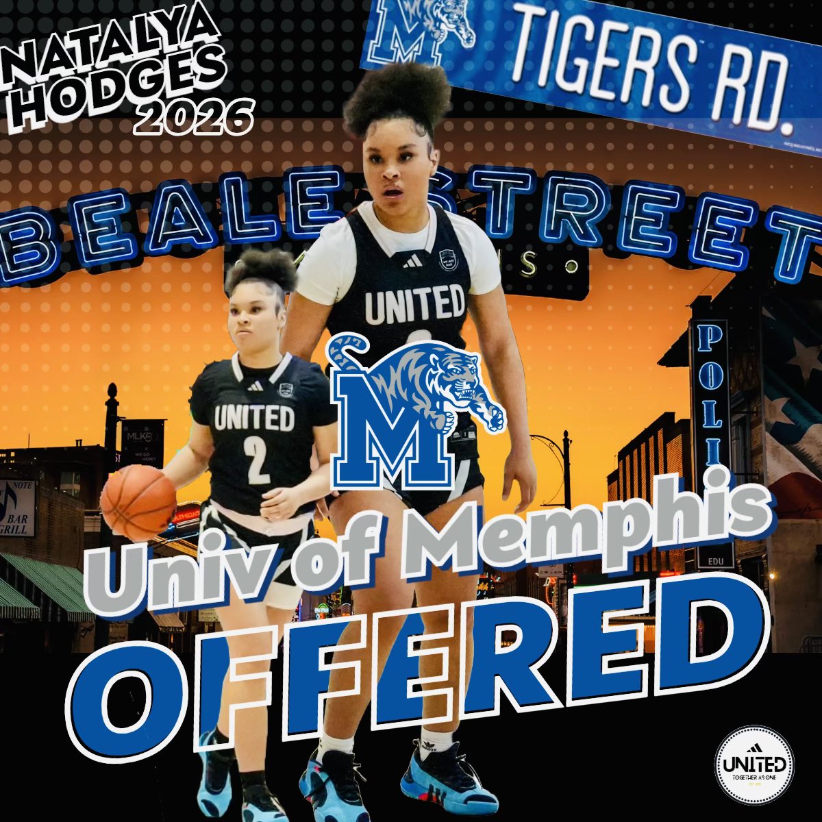 Congrats to our 2026 Guard @natalyahodge2 on her offer from @MemphisWBB @3SSBGCircuit