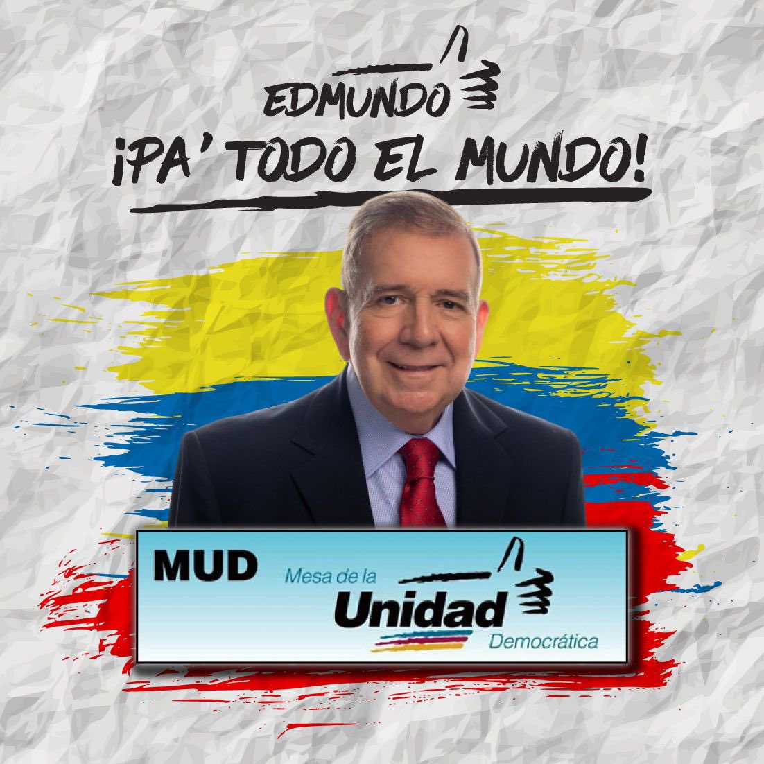 VoluntadPopular's tweet image. En Venezuela:

Edmundo pa’ todo el mundo.🇻🇪❤️