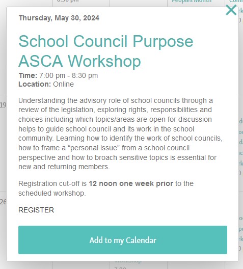 Register for this ASCA workshop by noon Thursday May 23, 2024. ASCE grant eligible. albertaschoolcouncils.ca/school-council… 
#schoolcouncil #parentengagement