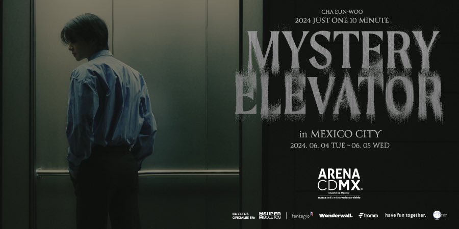 ArenaCdMexico's tweet photo. CHA EUN-WOO 2024 Just One 10 Minute  [Mystery Elevator] IN MEXICO CITY 

💥La "SEGUNDA FECHA" ya está aquí💥

🗓 04 de Junio 2024
📍 ARENA CDMX 
⏰ 7PM 
 
✔ Venta de boletos
📅 27 de Abril 2024
🕦 12PM
🔗 https://t.co/2HH3G9Bf9G https://t.co/a1F2lgSgy3