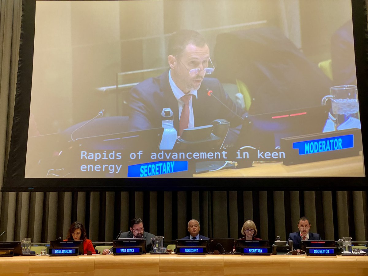 #UNIDO was proud to moderate today’s @UNECOSOC FfD segment on science, tech. & #innovation, & capacity- building. 

Great discussion on how to harness #technologies & close #digital divides through skills, infrastructure, #policy & innovative financing. 
 
#Fin4Dev  #SDG9