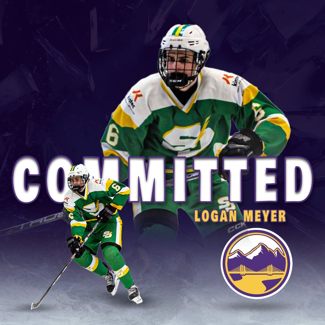 The @eagleridgegm Port Coquitlam Trailblazers are proud to announce the commitment of Logan Meyer for the 2024/2025 season. We can't wait to see Logan Meyer in Purple and Gold this season! Please welcome Logan Meyer!!