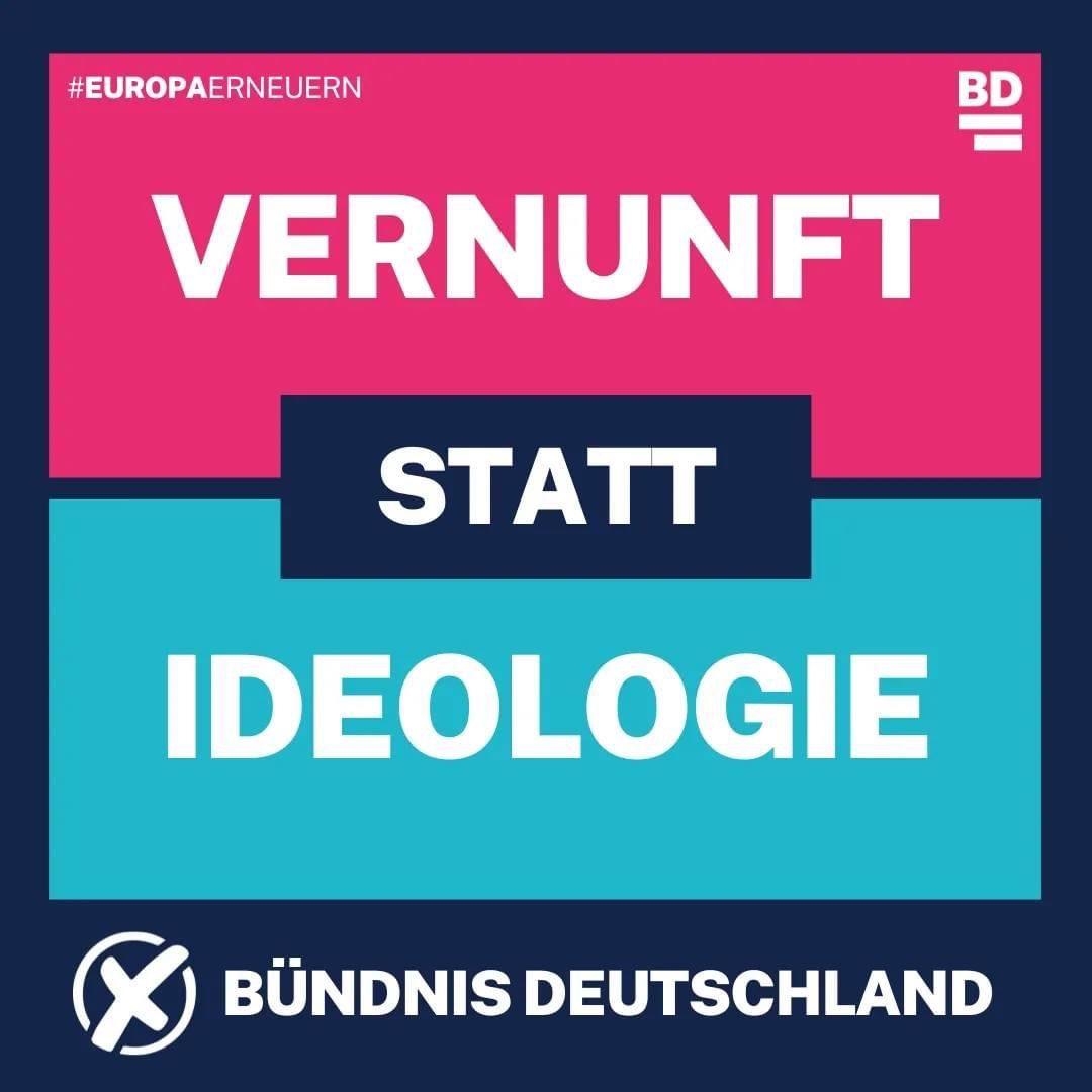 @marcfriedrich7 Wunderbar ausgesprochen in deinem Video! Vernunft muss wieder über Ideologie stehen! 
Deshalb #BündnisDeutschland @buendnisde