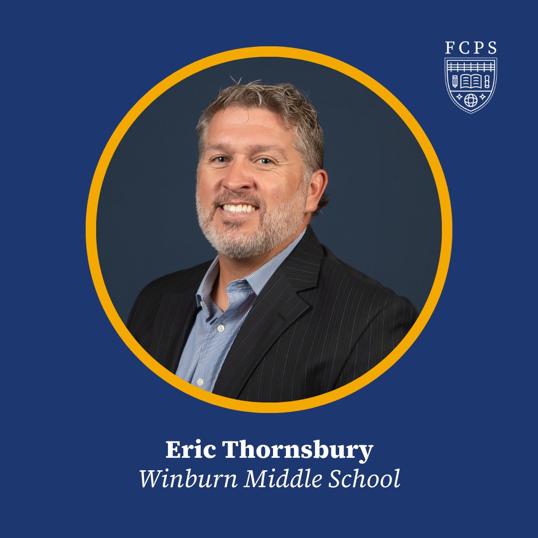 📚 Eric Thornsbury has been selected as the next principal for Winburn Middle School. 🔗 Read the full announcement at fcps.net/post-details/~…