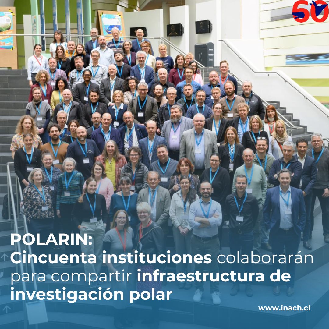 🇦🇶 En Bremerhaven 🇩🇪 inició el trabajo de 50 instituciones en el proyecto POLARIN para ofrecer acceso a infraestructuras de investigación en el Ártico y la Antártica. Financiado por la UE a través del Programa Marco Horizonte Europa. INACH es la única institución de Sudamérica.