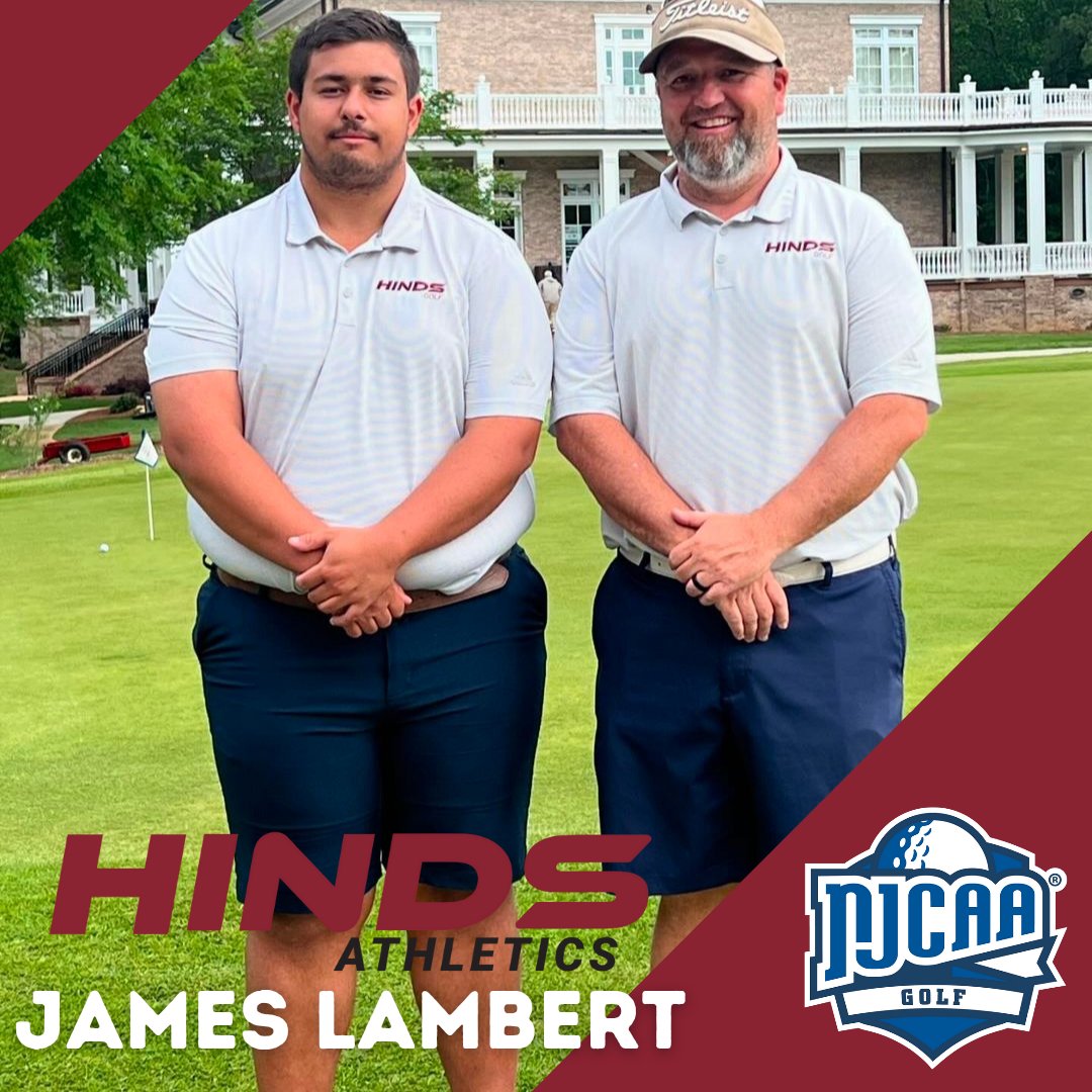 Congratulations to James Lambert on qualifying for the NJCAA National Golf Tournament. He shot for 77/69/70 to close it out. Clutch putts and some serious grinding helped him to clinch his spot! #HindsCC #HindsGolf #NJCAA