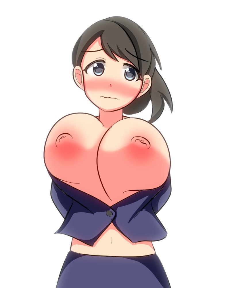 スーツの栗原ネネさんのイラストを見て描きました  

栗原 
お前のおっぱいがいやらしすぎて風気を乱しているから休日出勤で呼び出したんだぞ
今日はおれの目の前でこの格好で仕事するように
たまに揉みに行くからな  

って言ってめちゃくちゃする先輩やりたい 