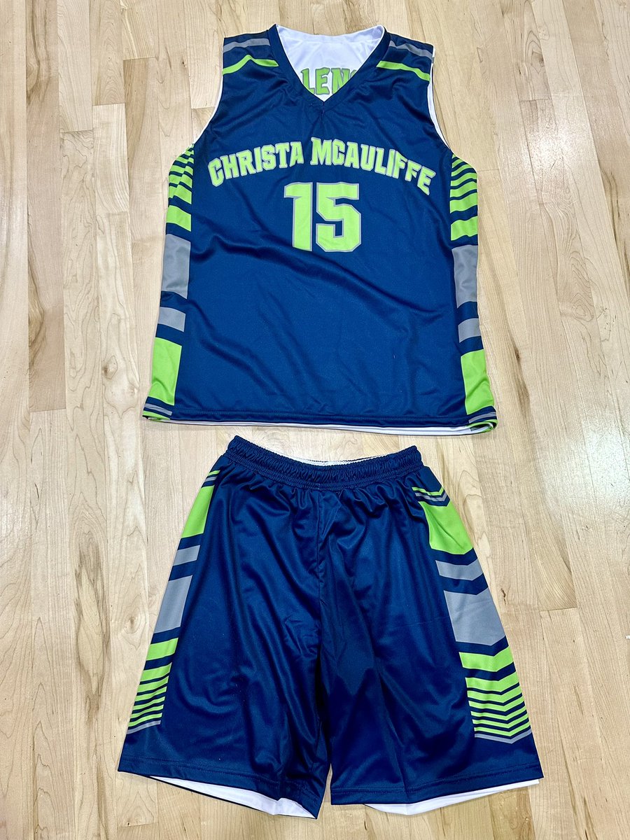 How awesome are these new Christa McAuliffe reversible basketball jerseys <a href="/CMMSPrincipal/">Christa McAuliffe MS</a> ‼️🔥👌🏻 Their players will be looking out of this world next season #GoChallengers 🚀🚀🧑‍🚀 <a href="/BSNSoutheastFL/">BSN Sports - Palm Beach County</a>