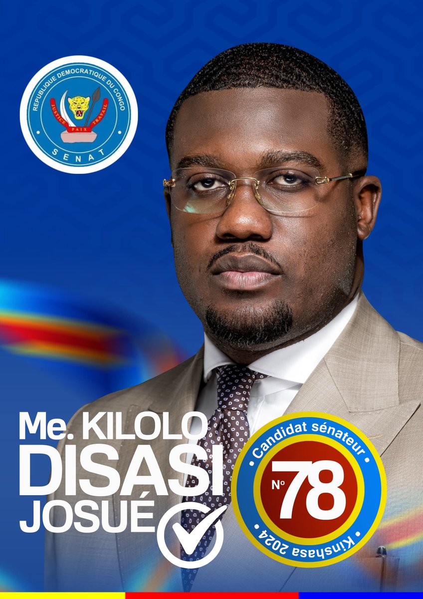 L'homme qu'il faut à la place qu'il faut, c’est de ça dont a besoin la RDC

<a href="/KiloloJosue/">Maître KILOLO DISASI Josué</a>