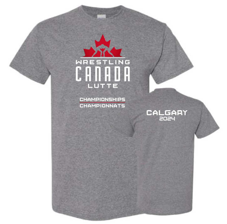 WrestlingCanada's tweet photo. Championships hoodies and tees for the U23 Championships in Calgary are now available for preorder. Order yours by May 8th for free pick up at the event: https://t.co/k7TcqfNEyA https://t.co/AdxLTI9uuk