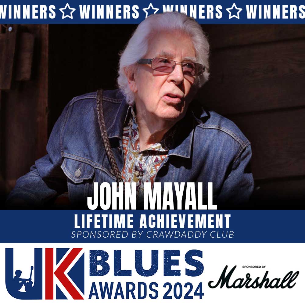 Our first Lifetime Achievement Award is picked up by Rock &amp; Roll Hall of Famer, John Mayall
#ukbluesawards2024
#bluesmusic
#lovetheblues