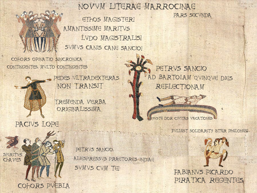 PDeclan's tweet image. NOVUM LITERAE MARROCINAE PARS SECUNDA