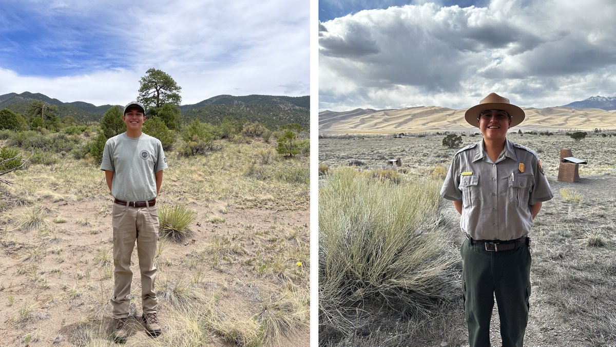 #Internships are a great way for #YouthEngagement!
“My name is Jaiden Garcia, from Dulce, New Mexico. I am a Jicarilla Apache Native. I worked at Great Sand Dunes as an intern through Conservation Legacy/Southwest Conservation Corps for two years, and now I'm a park ranger!'
