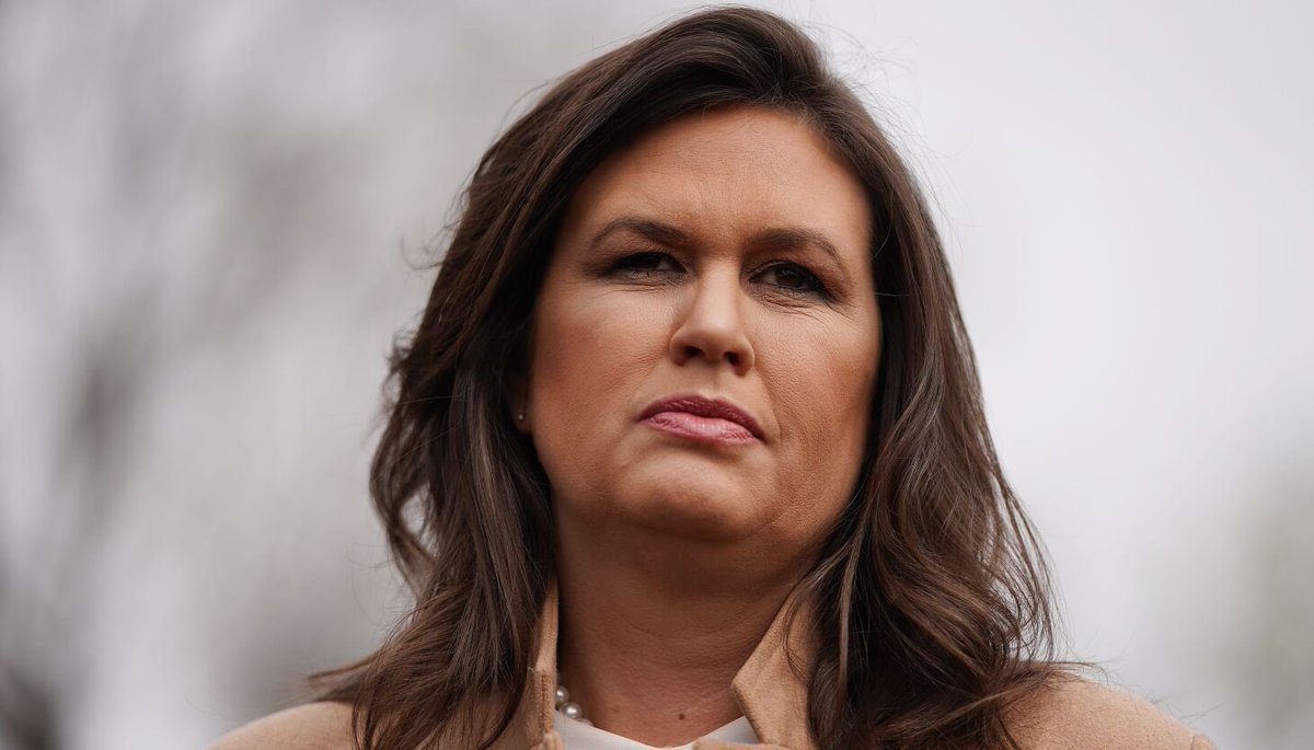 Looks like Sarah Huckabee Sanders was part of the cover-up. I’d expect nothing less. Her and her father have always been hypocritical, lying frauds.