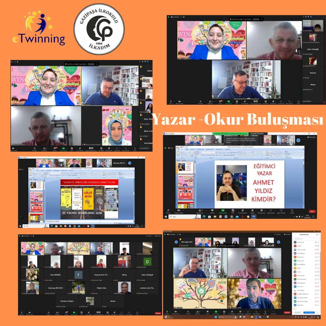 DEĞERLERİMİ ÖĞRENEREK BÜYŮYORUM PROJESÏ KAPSAMINDA ÖGʻRENCÏLERİMÏZİ EĞTİMCİ YAZAR AHMET YILDIZ ÏLE BULUŞTURDUK