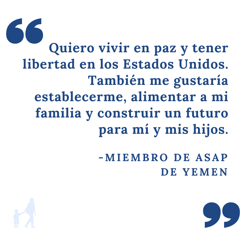 Este mes de la herencia árabe americana, seguimos trabajando con los miembros de ASAP para construir un Estados Unidos más acogedor.