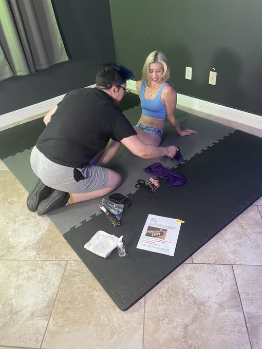 Shooting with @YourTonyFoxy and @GinarysKinkAd #bts #tickle #fetish #model https://t.co/hVy7KzNkiN<a class="tags" href="/tag/yourtonyfoxy">@yourtonyfoxy</a><a class="tags" href="/tag/ginaryskinkad">@ginaryskinkad</a><a href="/tag/model"class="tags"><span>#model</span></a><a href="/tag/bts"class="tags"><span>#bts</span></a><a href="/tag/fetish"class="tags"><span>#fetish</span></a><a href="/tag/tickle"class="tags"><span>#tickle</span></a>