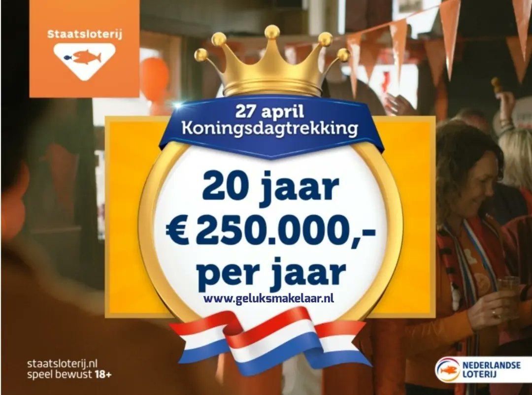 🇱🇺Hele fijne #koningsspelen en #kingsnight.
🇱🇺Heb jij al een #KONINGSDAGLOT?
#KONINGSDAG zijn we open van 10.00 - 17.00 uur.
Koop nog gauw je #DROOM bij de #geluksmakelaar. Daar werden al vele #DROMEN waar. 🍀
#WEBSHOP 
geluksmakelaar.nl 🛒📮
#Zwolle #Primera #PrimeraZwolle