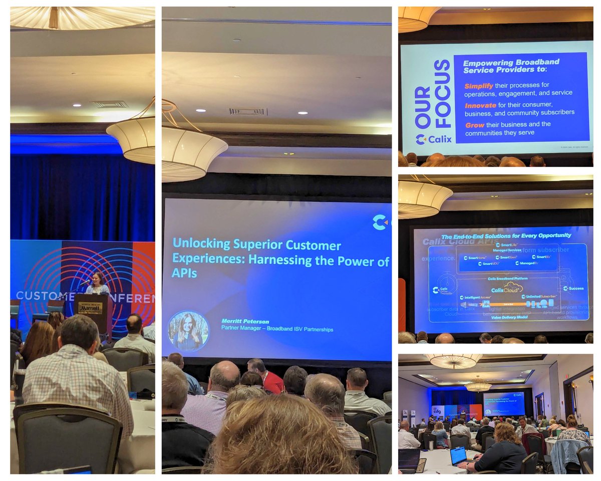 VETRO's Sean Dundon is attending the @cdgsolutions Customer Conference 2024! Today marks the final day of this dynamic event, and Sean has been soaking up invaluable insights, including a session on @CalixHQ API presentation by Merritt Peterson CDG's Partner Manager #fiber #gis