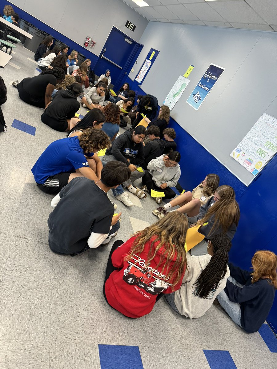 Link Crew Kick Off Meeting was a blast!! So proud of Exec for all their hard work and prep for this special day! <a href="/AltaLomaHigh/">Principal</a>