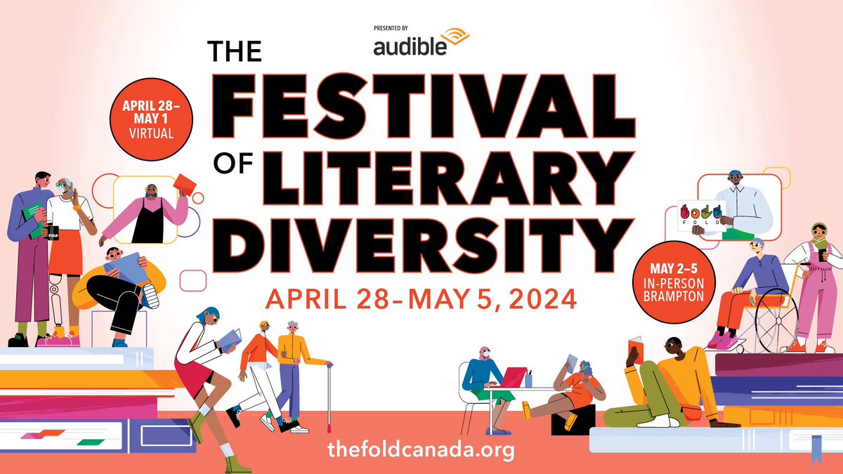 The Festival of Literary Diversity @TheFOLD_ is coming up soon, with a number of virtual events from April 28–May 1! Discover the lineup: fold2024.vfairs.com/en/