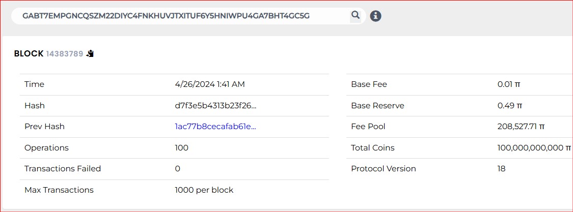 fuongbcnt's tweet photo. #PiNetwork
#Pioneers
#PiAccounts
#PiCirculating
#PiBlockexplorer
💢#PiMigration
🟢After 6 days of waiting, the #GABT has continued the process of creating #PiWallets at normal speed💥 https://t.co/ljspmAX9Hp