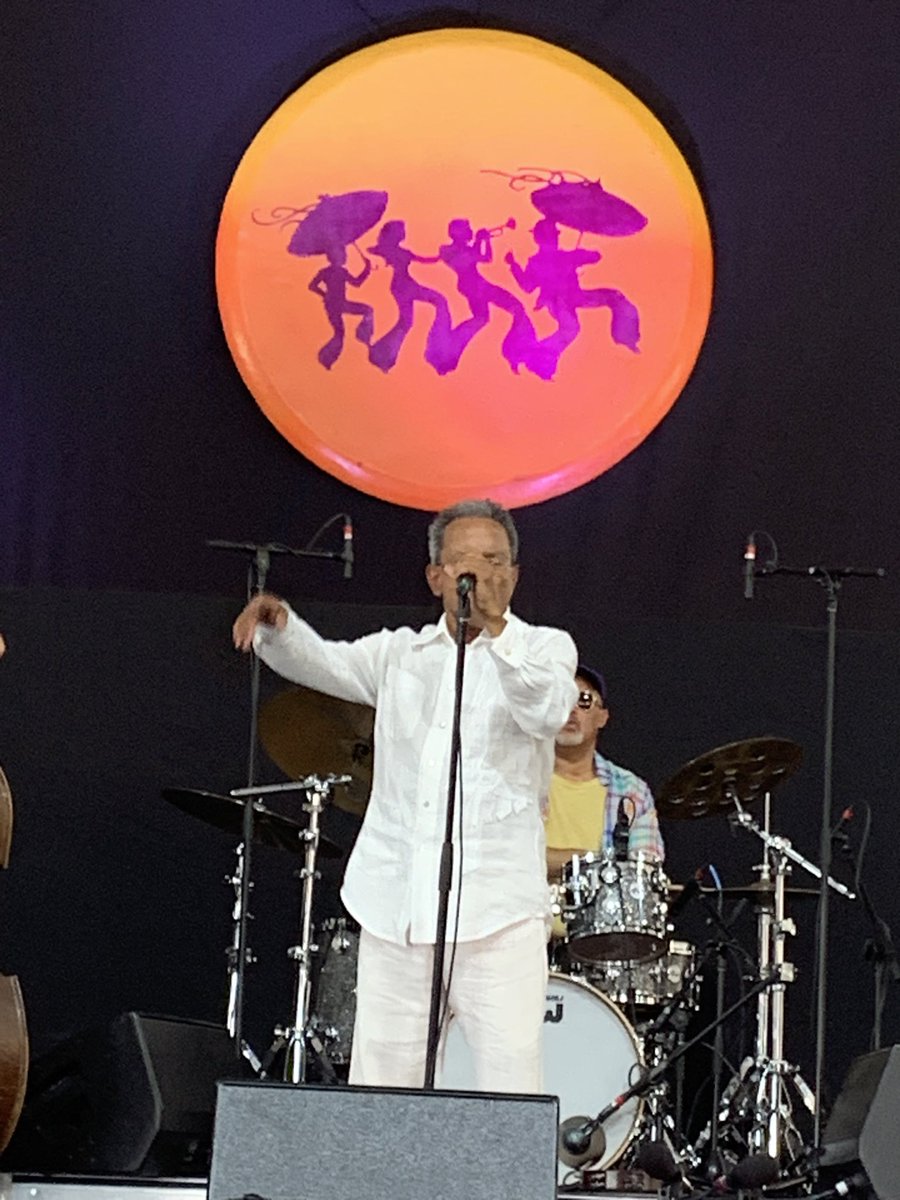 The most anticipated performer of the day for me was New Orleans’s own John Boutté! He did not disappoint. #JazzFest